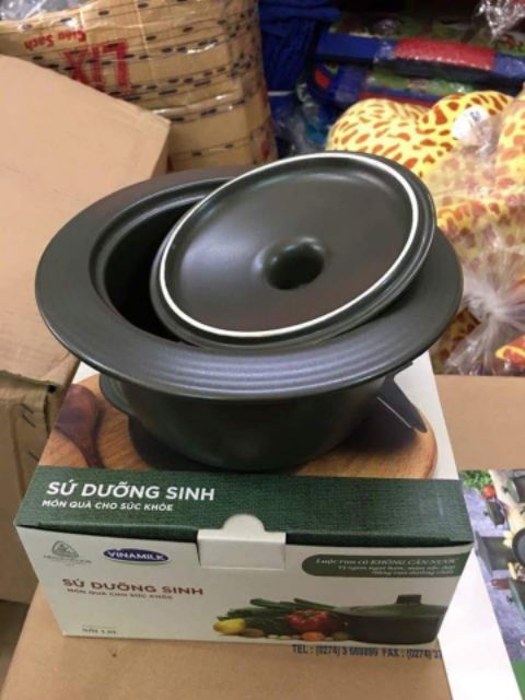 Nồi sứ dưỡng sinh minh long 2.2l