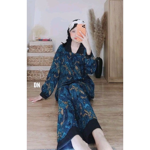 Bộ Ngủ Tay Dài Chất Mango