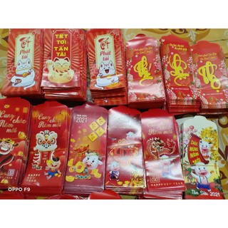 Set 10 lì xì tết 2022 được chọn mẫu