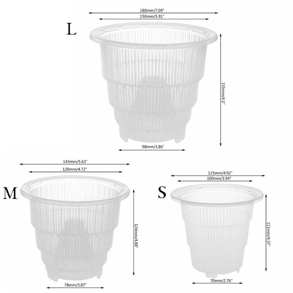Chậu Trồng Cây Bằng Lưới Trong Suốt Điều Khiển Rễ Cây