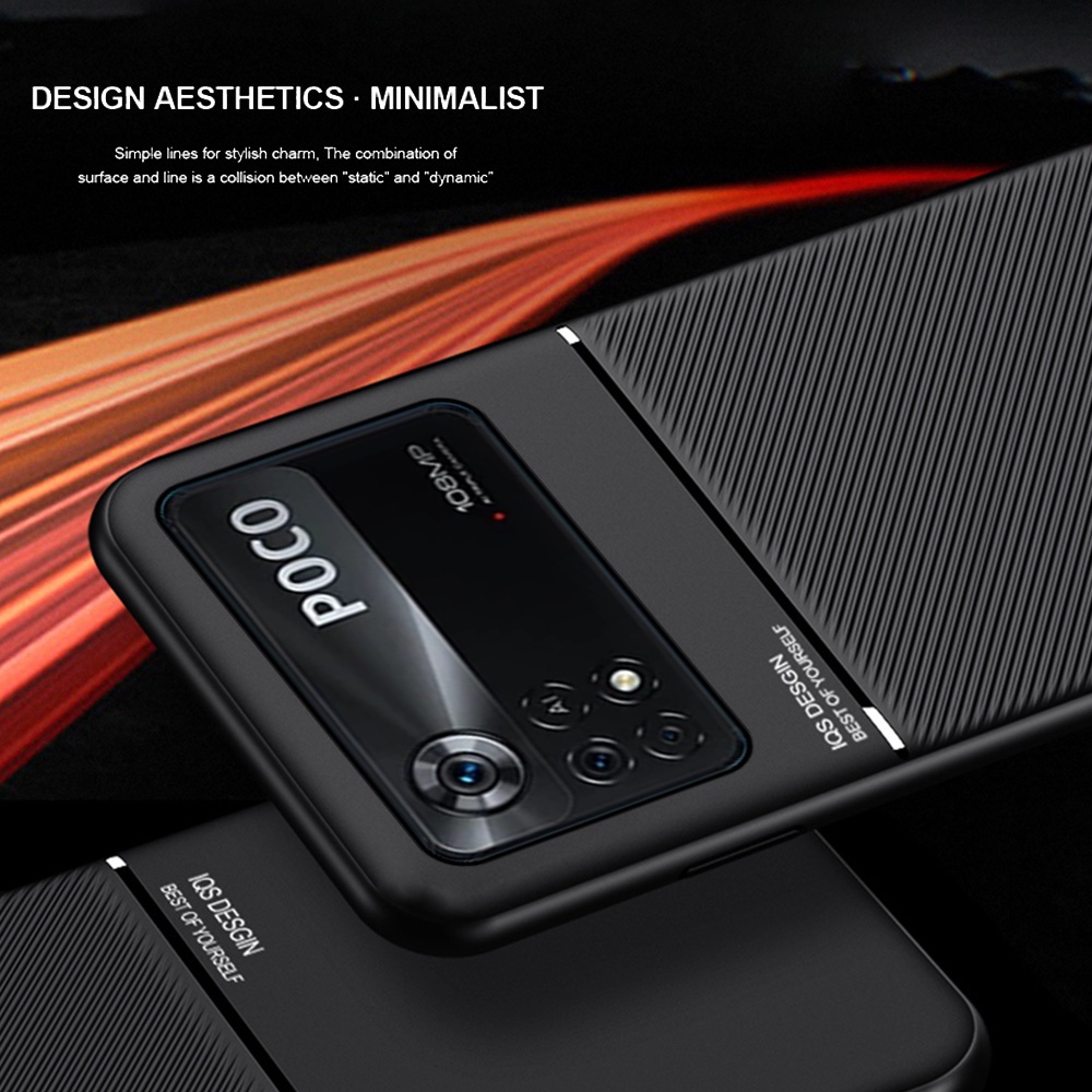 Ốp Điện Thoại Da TPU Mềm Từ Tính Chống Sốc Cho Xiaomi POCO F5 M4 X4 Pro GT 4G 5G M4Pro X4Pro X4GT POCOF5Pro 4G 5G 2023