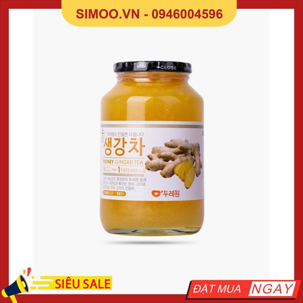 💥 ⚡ SẢN PHẨM CHÍNH HÃNG 💥 ⚡ [Dooraewon] Trà gừng mật ong 1kg - 꿀생강차 💥 ⚡