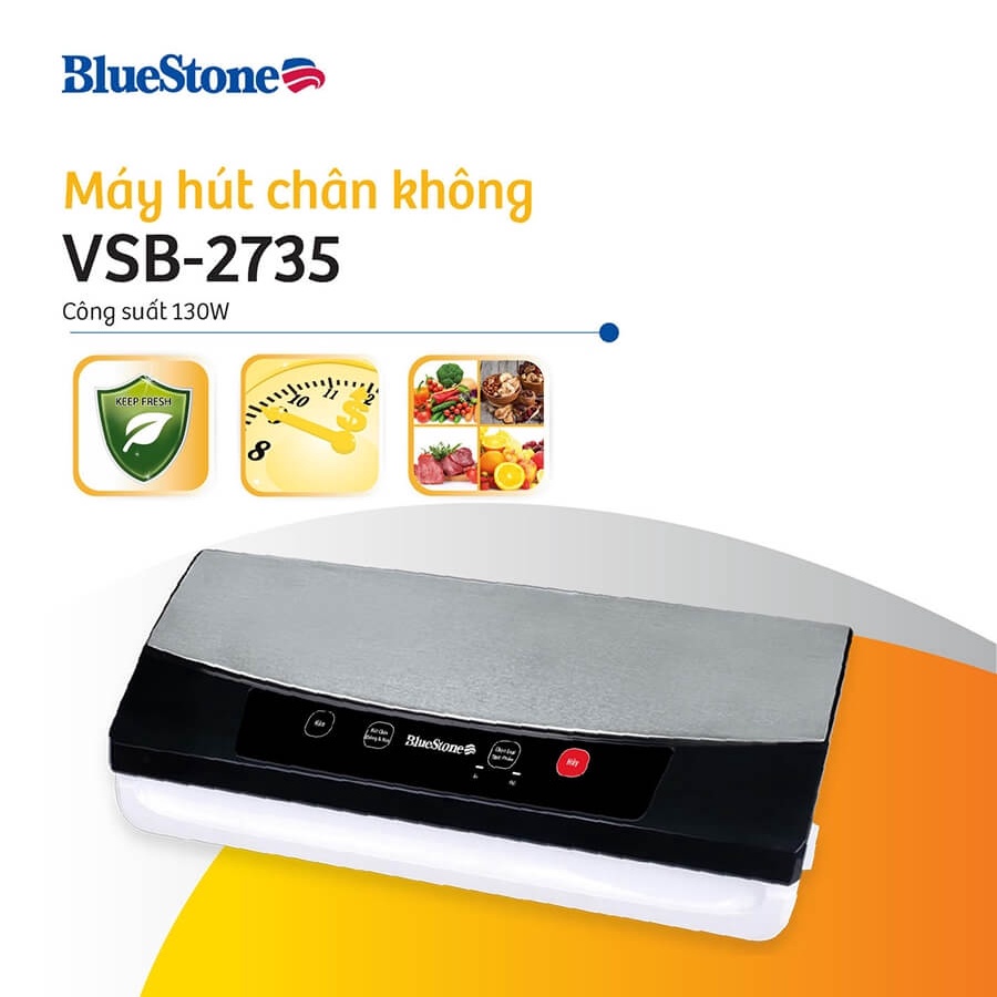 Máy Hút Chân Không Và Hàn Miệng Túi Đa Chức Năng BlueStone VSB-2735