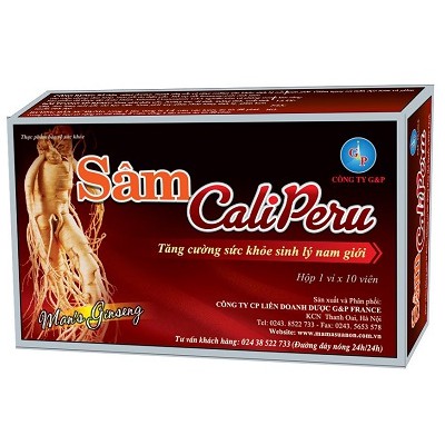 SÂM CALIPERU TĂNG CƯỜNG SINH LÝ NAM