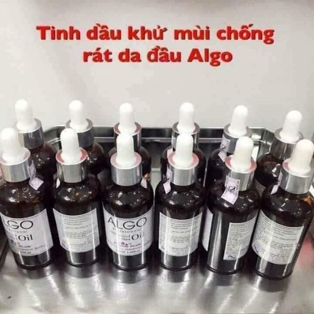 Tinh dầu khử mùi chống rát da đầu #Algo 50ml
