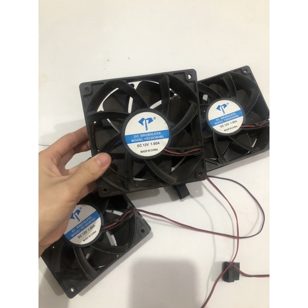 Fan khủng 12cm DC 1.6A chân ata đã test kĩ