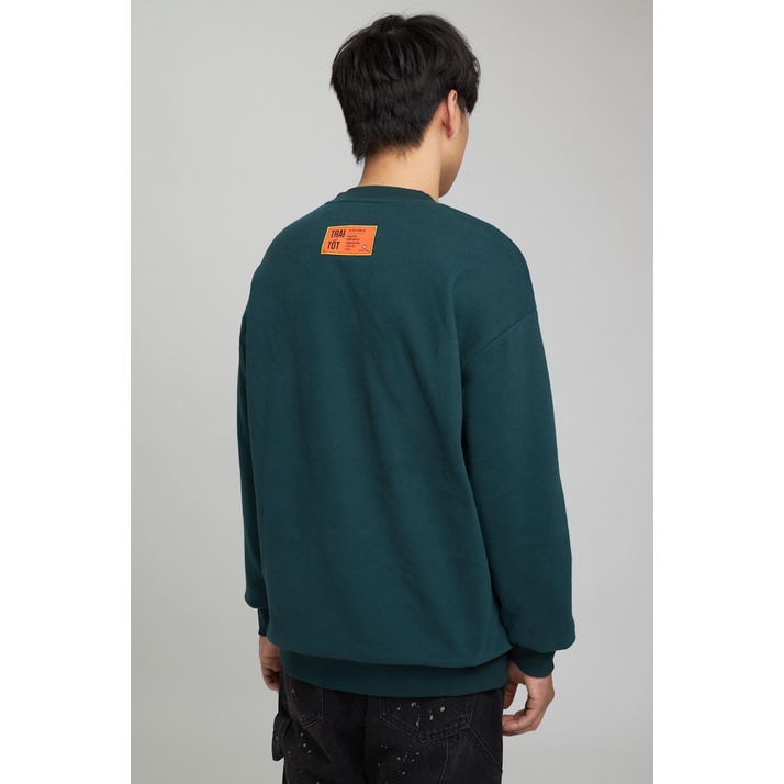 Áo Sweatshirt Nỉ Không Mũ Nam Nữ Unisex BOO Dáng Oversize Form Rộng Nỉ Da Cá In Hình Busticker | BigBuy360 - bigbuy360.vn