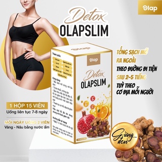 Detox sổ mỡ siết eo ban đem olapslim