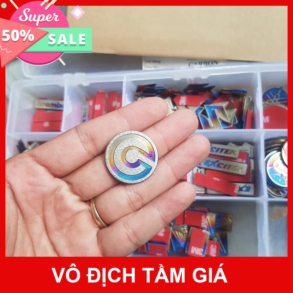 [GIÁ GỐC]  TEM DÁN TRANG TRÍ XE MÁY HÌNH LOGO TITAN ĐỘC ĐÁO TRANG TRÍ XE MÁY
