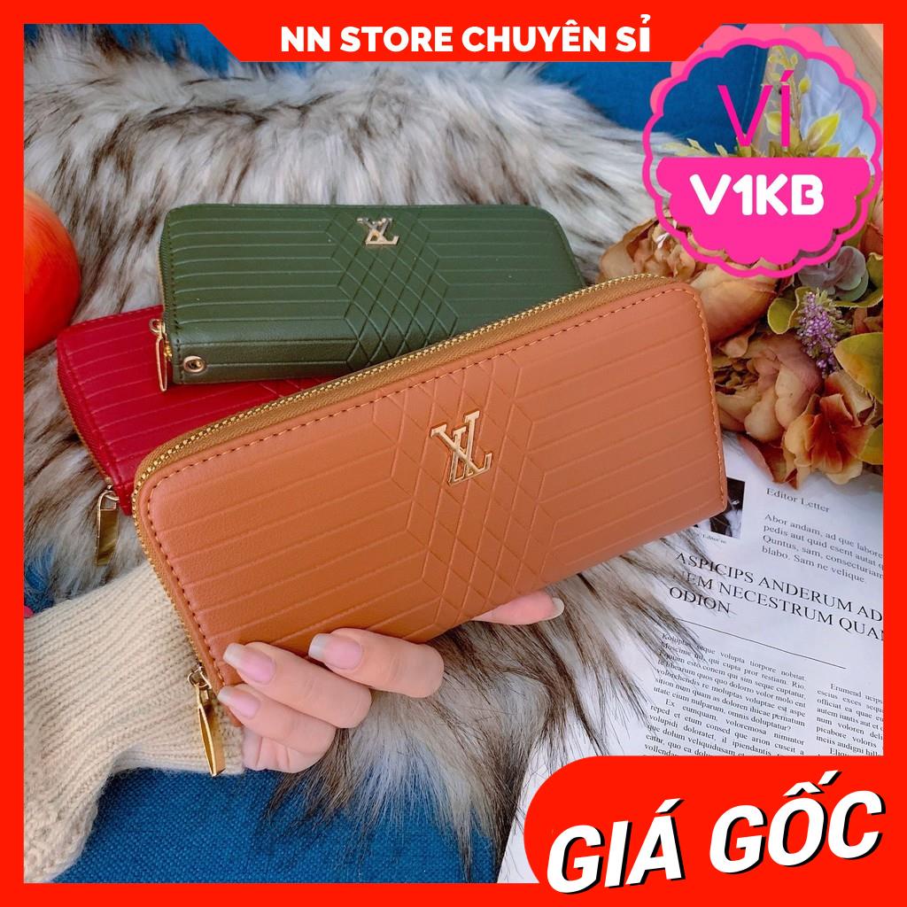 VÍ DÀI LV CHẤT DA ĐẸP CHUẨN QC ❤100% ẢNH THẬT❤