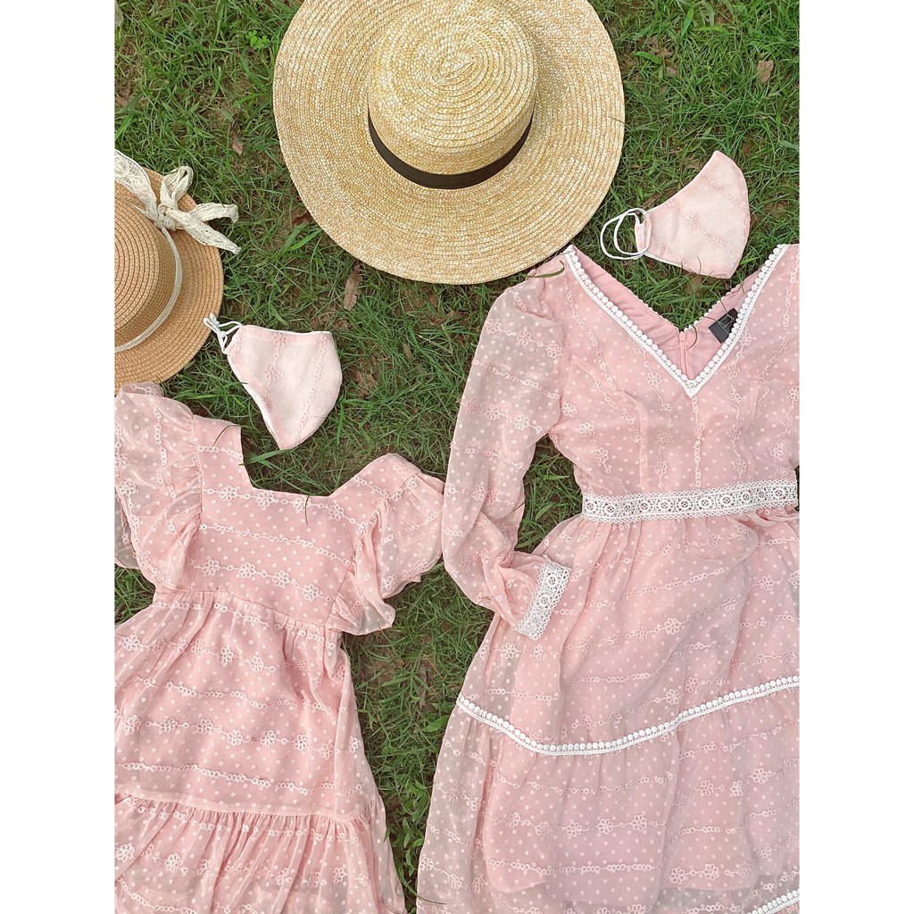 VÁY ĐÔI MẸ BÉ - CICI DRESS