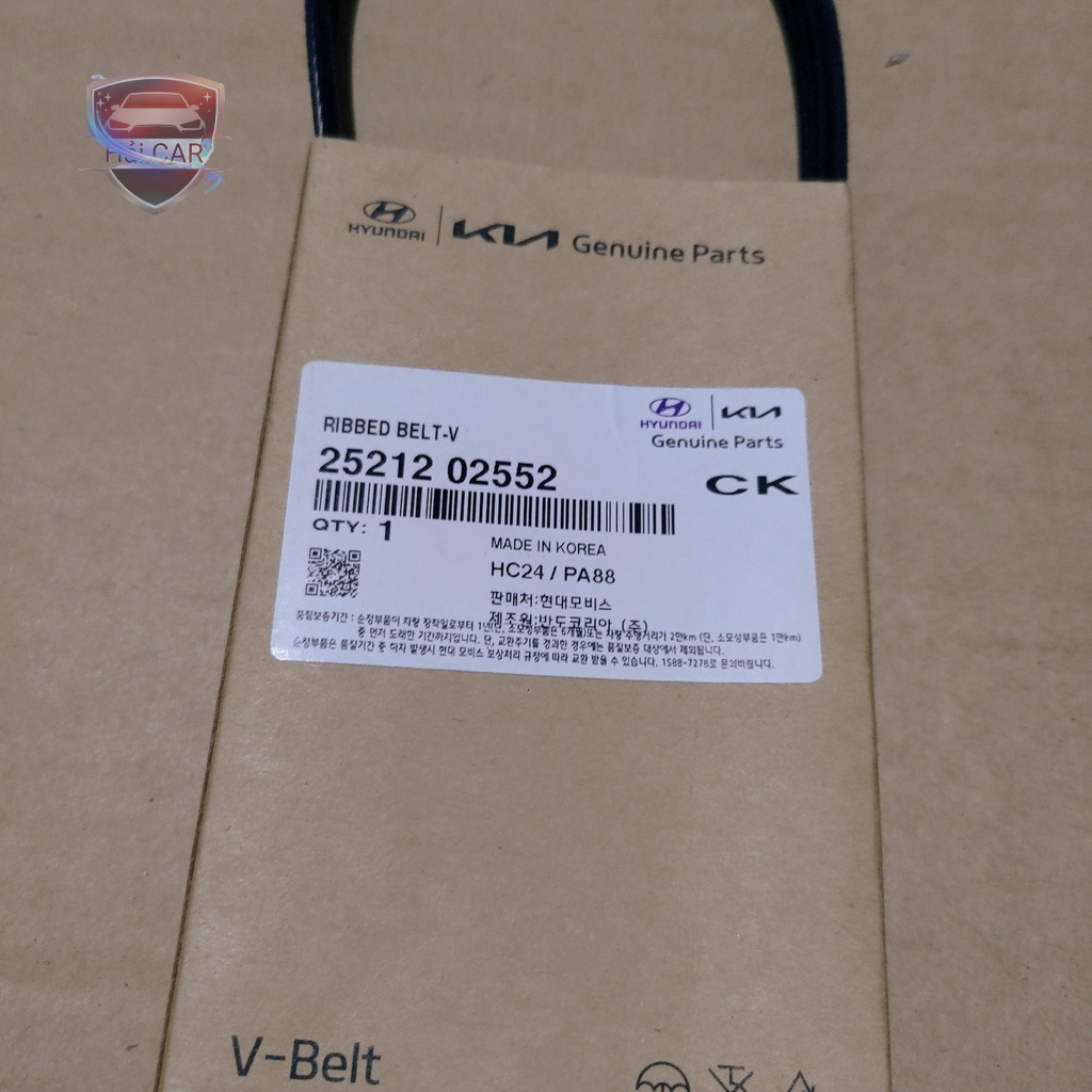 Dây Curoa Máy Phát 4PK778 cho Hyundai Getz,i10, kia morning   2521202552