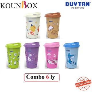 Combo 6 ly nhựa cao cấp matsu duy tân 500ml