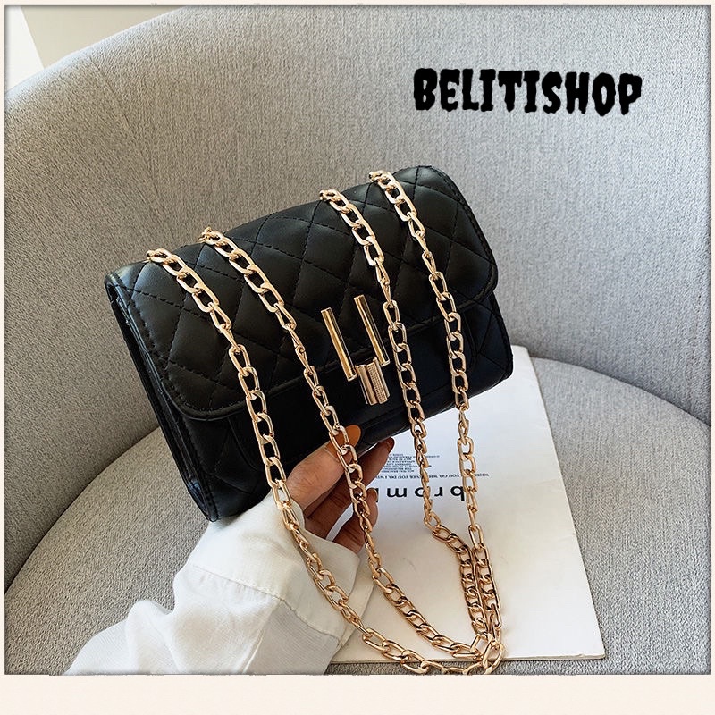 [AFF7SPP Giảm 30K đơn 150K] Túi xách nữ đeo chéo cao cấp khoá Y thời trang Hàn Quốc