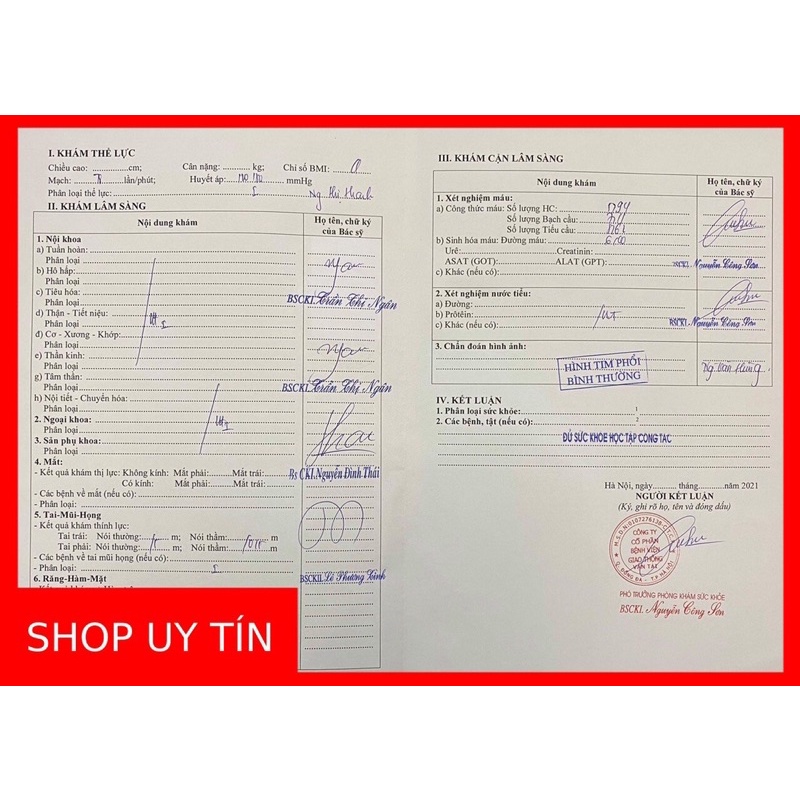 GKSK cho người đi xin việc( khổ chuẩn A3)