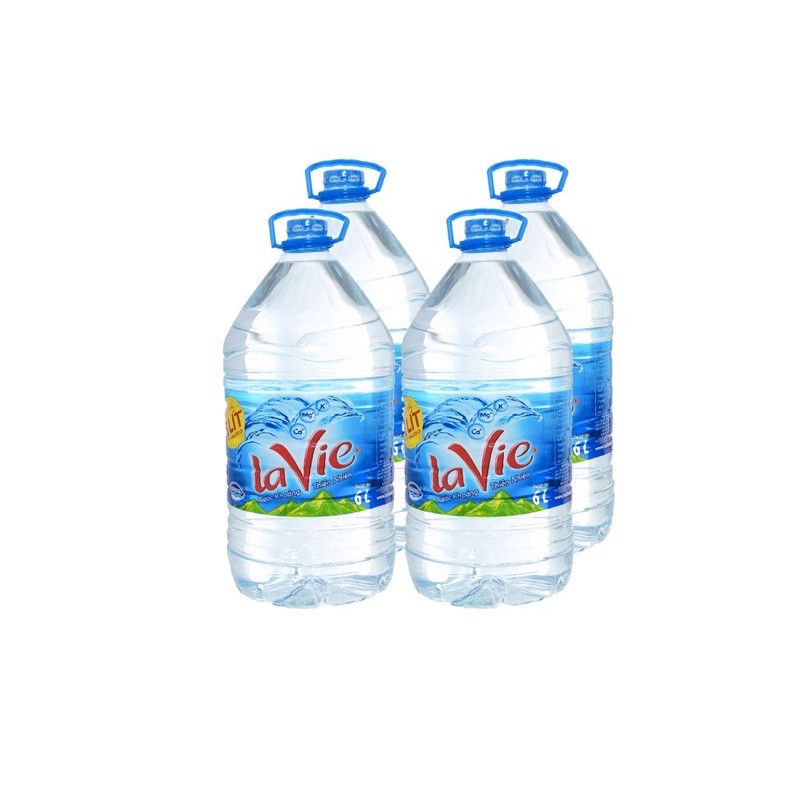 Nước khoáng lavie can 6L