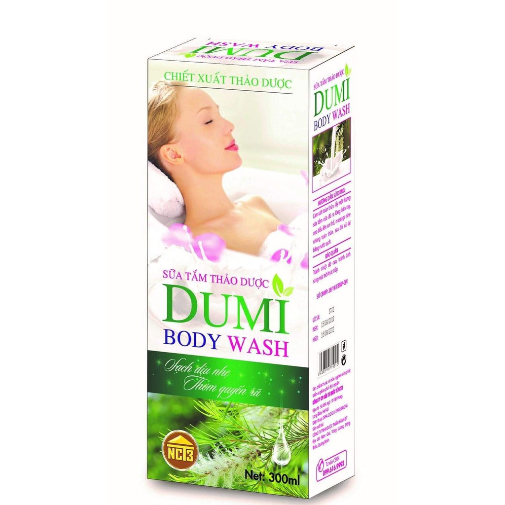 sữa tắm thảo dược