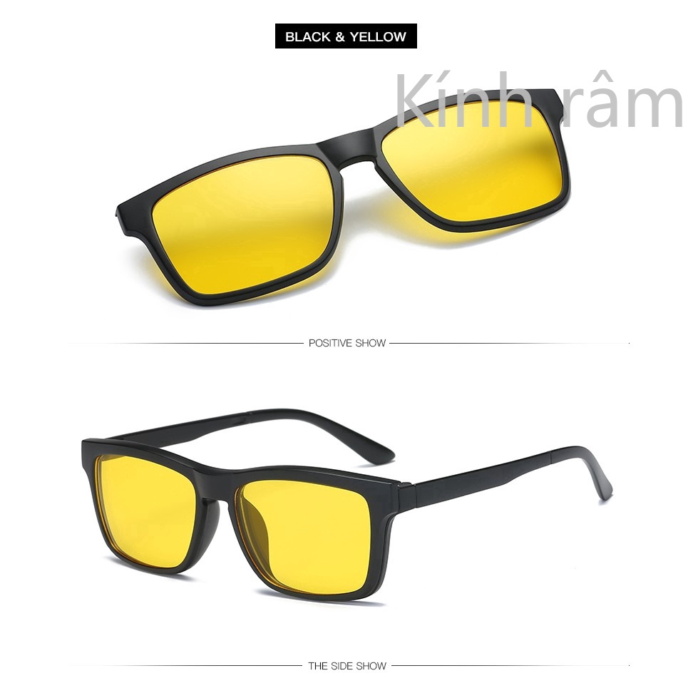 Kính Mát Tròng Vuông Độc Đáo Dành Cho Nam Và Nữ