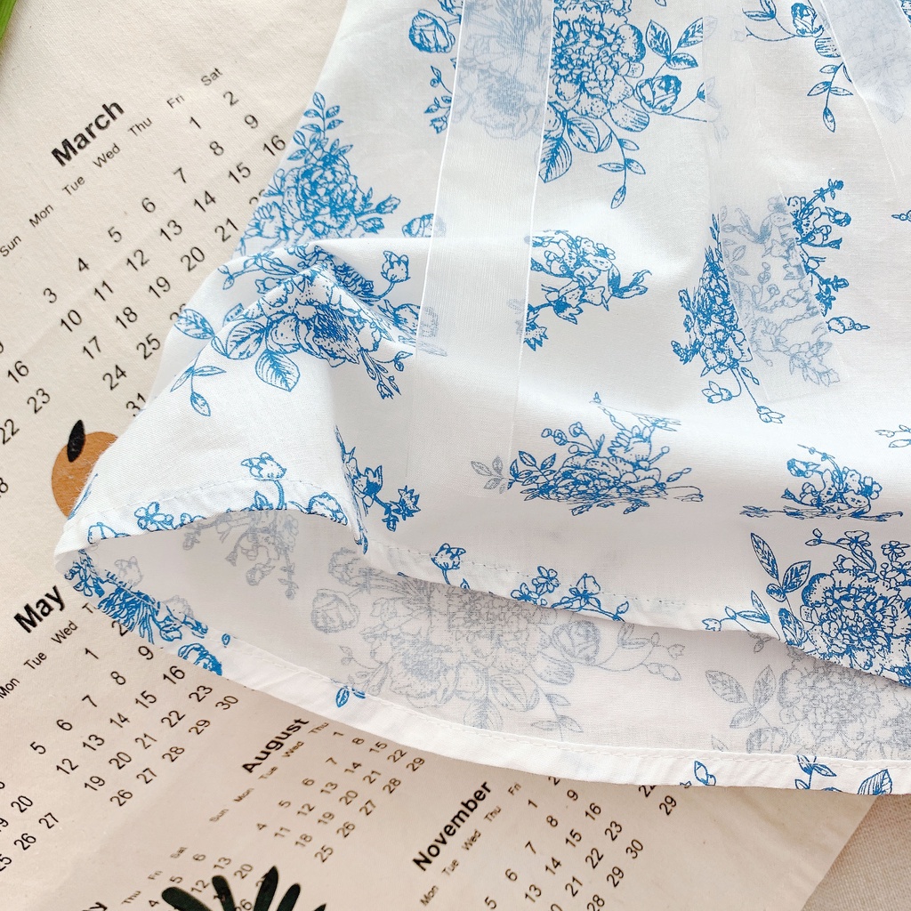 Sườn xám cho bé gái ,hoa nhí hàng Quảng Châu CAO CẤP ,thắt nơ xinh xắn dễ thương,dáng cách tân cúc thắt nơ sang xịn