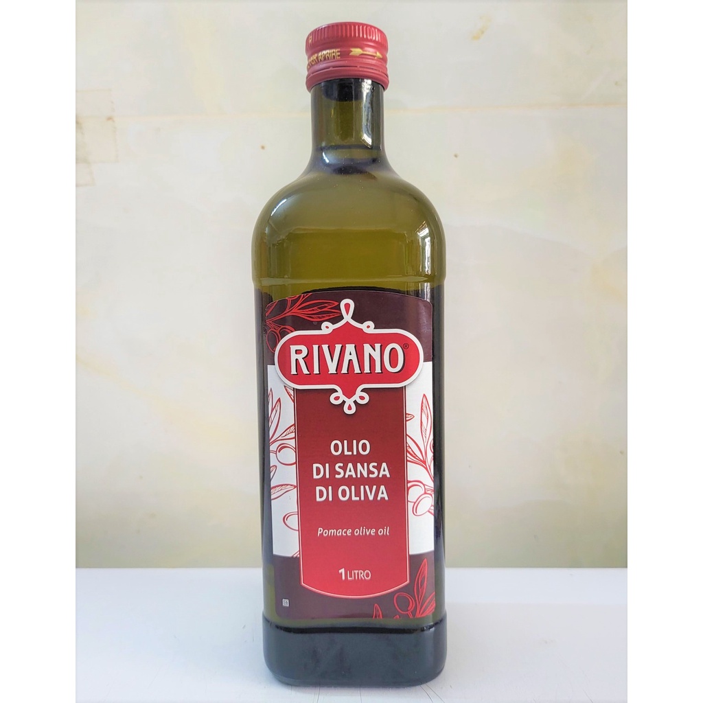 [Chai 1 Lít – POMACE ] DẦU Ô LIU TINH CHẾ [Italia] RIVANO Olive Oil (pkg)