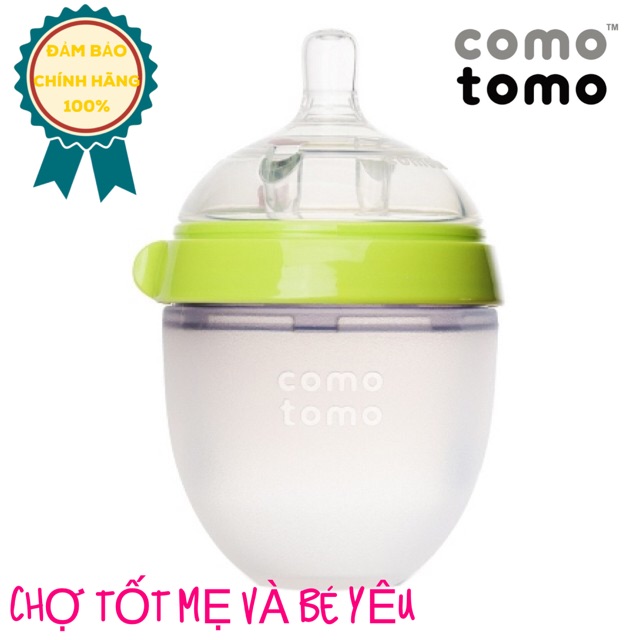 BÌNH SỮA COMOTOMO 150ML/250ML CHÍNH HÃNG TÁCH SET