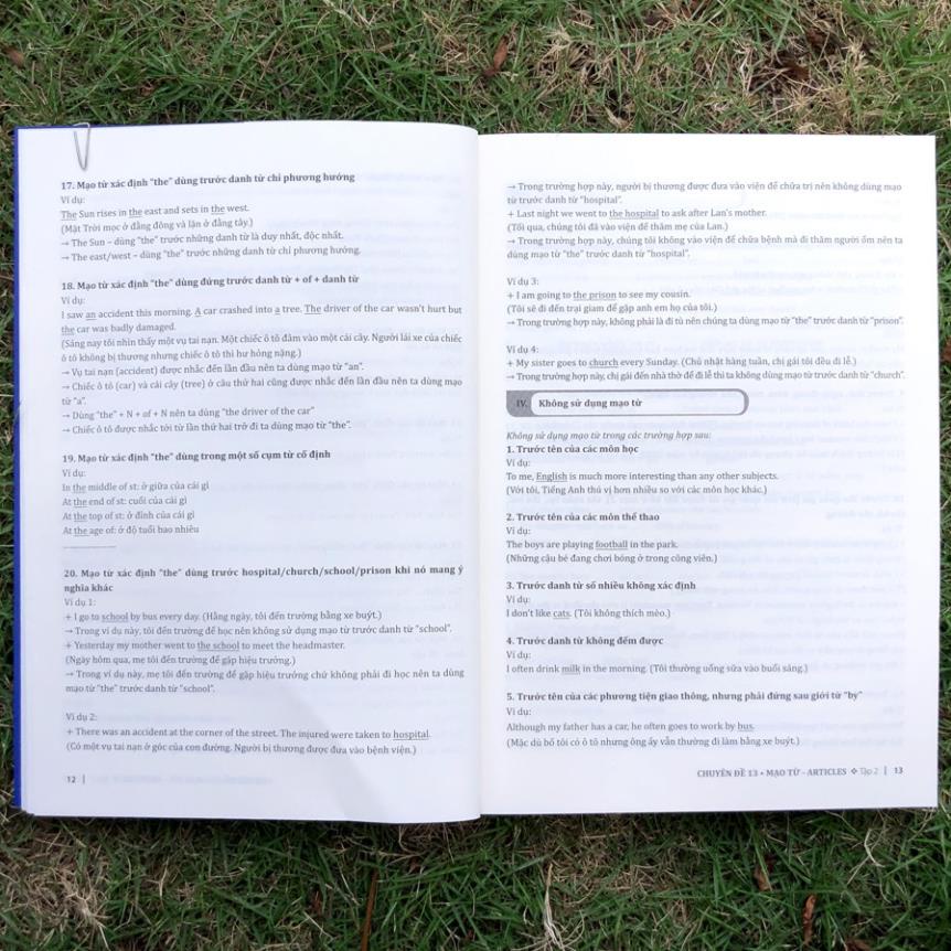 Sách 25 Chuyên Đề Ngữ Pháp Tiếng Anh Trọng Tâm  - Huy Hoàng