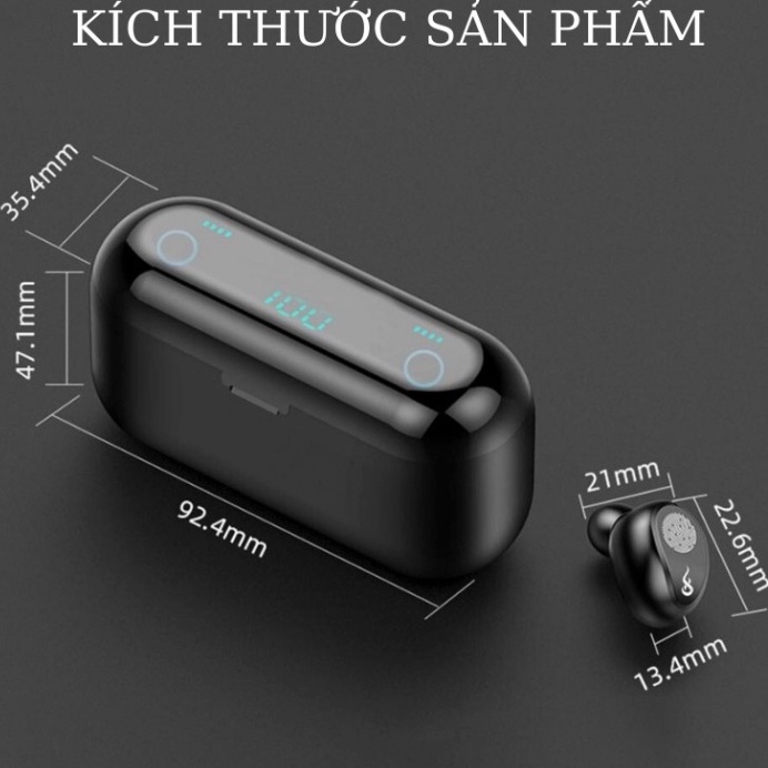 Tai Nghe Bluetooth True Wireless PRO 4 Bluetooth 5.0 | Bản Quốc Tế | Cảm Ứng | Chống Nước9