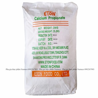 Chất bảo quản Calcium Propionate Trung Quốc