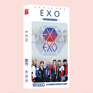 [Nhiều mẫu] Hộp ảnh postcard EXO