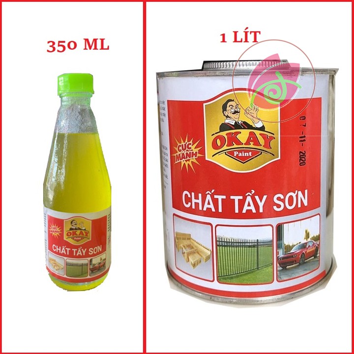 Chất tẩy sơn cực mạnh OKAY 350ml, 1 lít