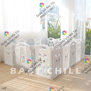 Quây nhựa gấp gọn nguyên sinh cho bé [ Tặng combo quà ]