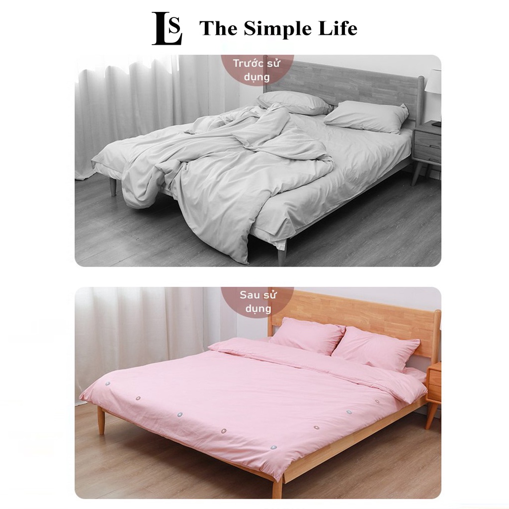 Dụng cụ cố định ga giường, kim silicone cố định ga giường chống trượt, xê dịch, không cần đục lỗ cao cấp [CHÍNH HÃNG]