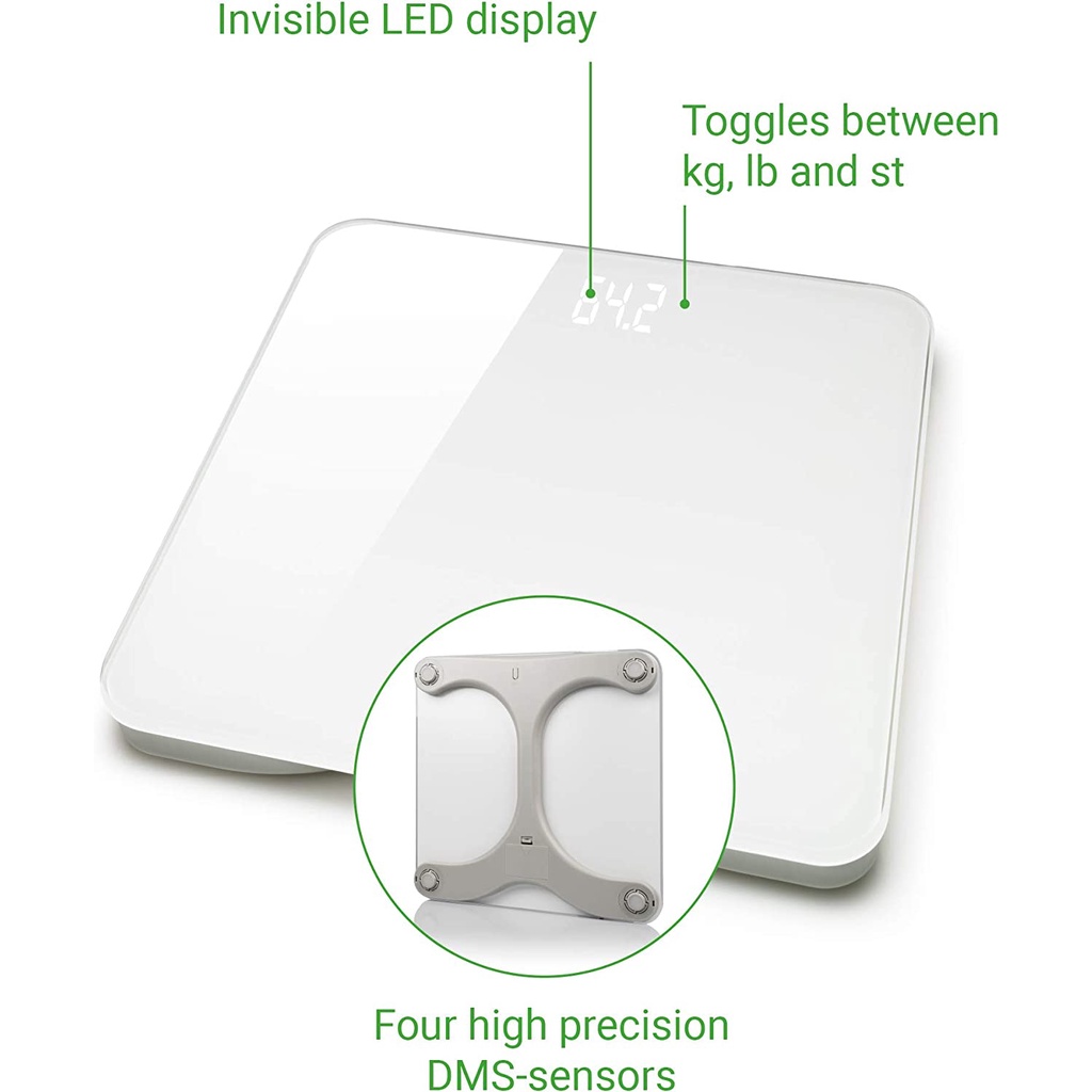 Cân sức khỏe Medisana 40434 PS 435 Personenwaage mit LED-Anzeige VE 4