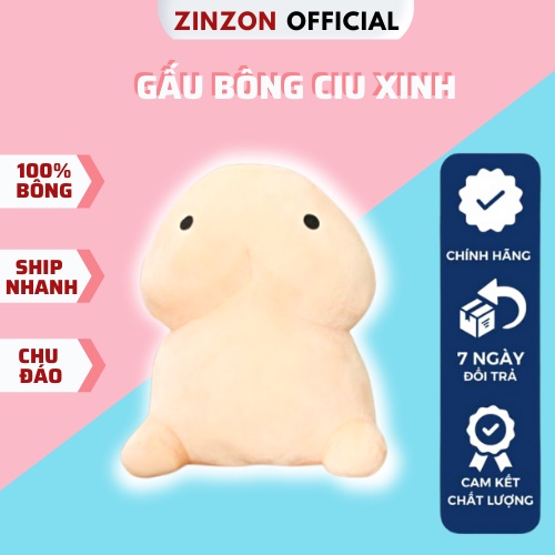 Gấu bông ciu dễ thương nhồi bông cao cấp ZinZon