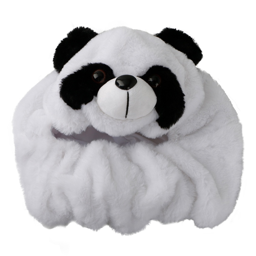 Vỏ bọc mũ bảo hiểm xe máy hình gấu trúc xinh xắn