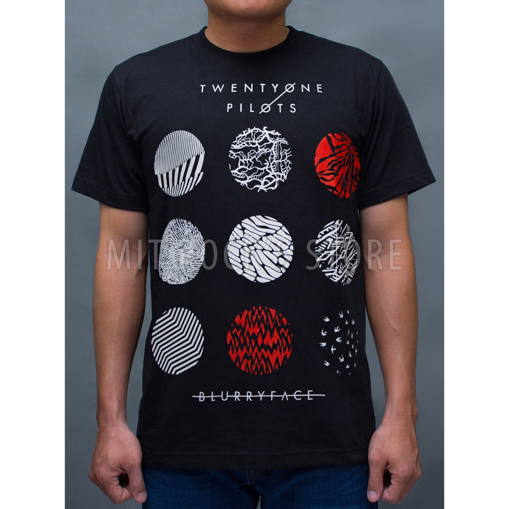 Áo Twenty One Pilots  - Rock band tee - Áo Rock - Size S, M, L, XL, XXL - Áo Thái Lan
