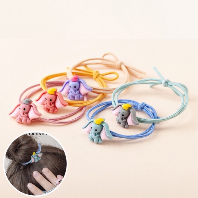 [Mã GODD2407 giảm 5% đơn 199K] Dây cột tóc nơ thời trang Hàn quốc dễ thương