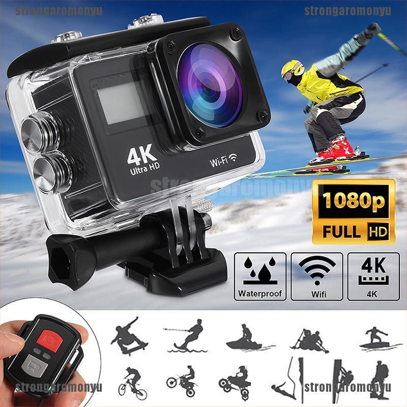 Máy Quay Go Pro Thể Thao 4K 1080p Hd 2 '' Kết Nối Wifi Chống Thấm Nước | BigBuy360 - bigbuy360.vn