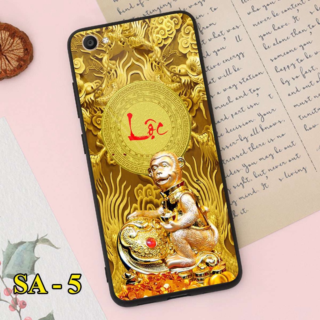 Ốp lưng 12 con giáp tài lộc cho Vivo Y53 - Vivo Y55 - Vivo V5 in kính sắc nét, sáng bóng