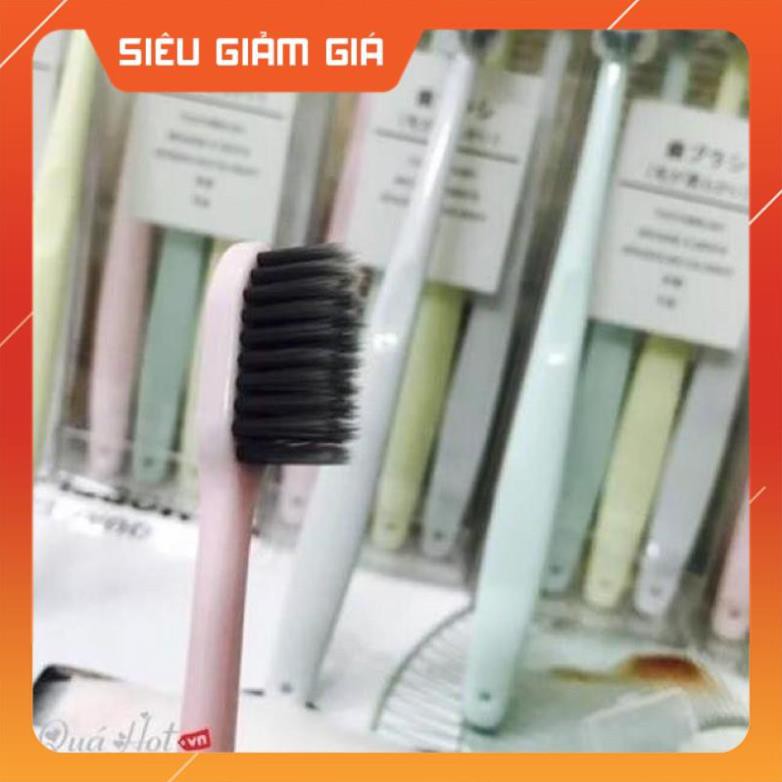 Sale sốc -  Set 4 bàn chải đánh răng Muji - Hàng xuất Nhật. - (HCM)