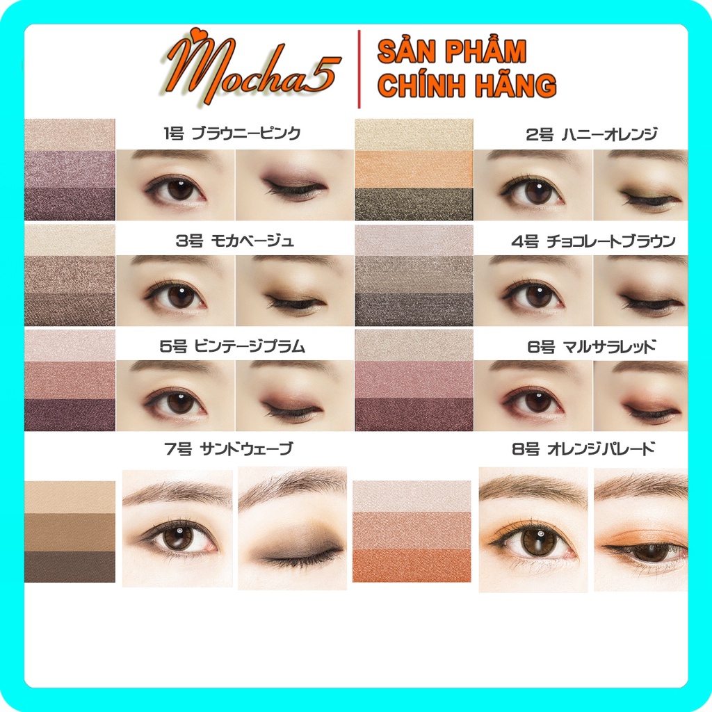 Phấn mắt 3 màu MISSHA TRIPLE Shadow dễ dùng, nhỏ gọn | BigBuy360 - bigbuy360.vn