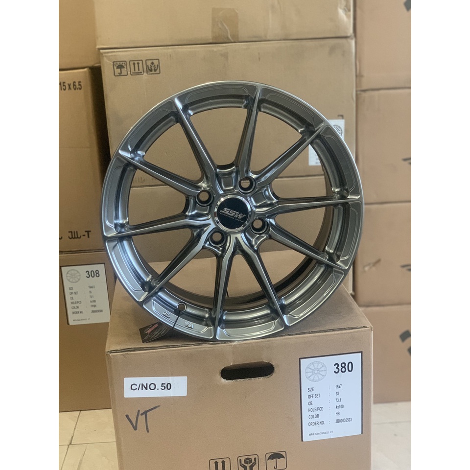 Mâm đa chấu thể thao 15 inch cho Hyundai Accent bản thiếu