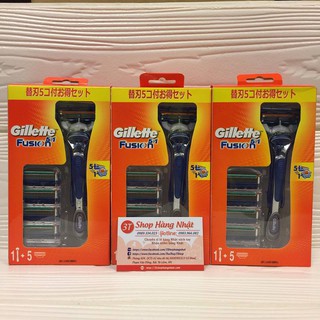 Dao Cạo Râu Gillette Fusion 5+1 – Nhật Bản
