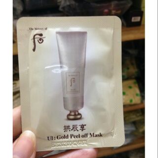Set 05 Mặt nạ vàng 24k dạng gel lột Whoo