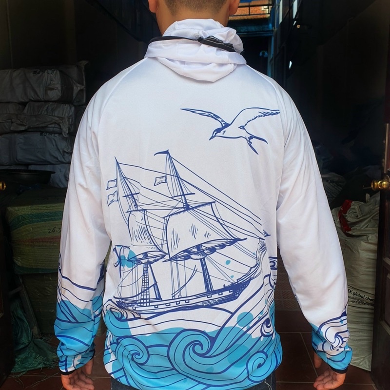 Áo chống nắng đi câu hàng đẹp