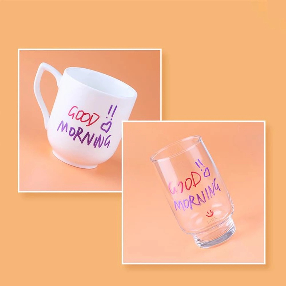 Bút Đánh Dấu Resin Bằng Kim Loại Chống Nước Màu Vàng / Bạc 1.5mm DIY