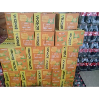 [HOẢ TỐC] Trà BONCHA Tắc 450ml (Thùng 24 chai) (Date xa)