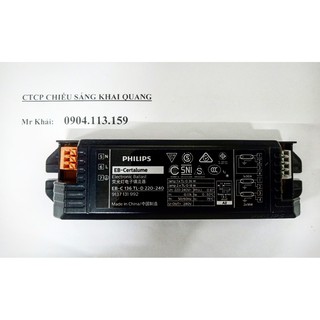(SALE) Ballast điện tử Philips EB-C 136 TLD màu ĐEN