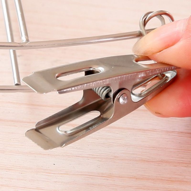 Móc chùm inox tròn 20 kẹp