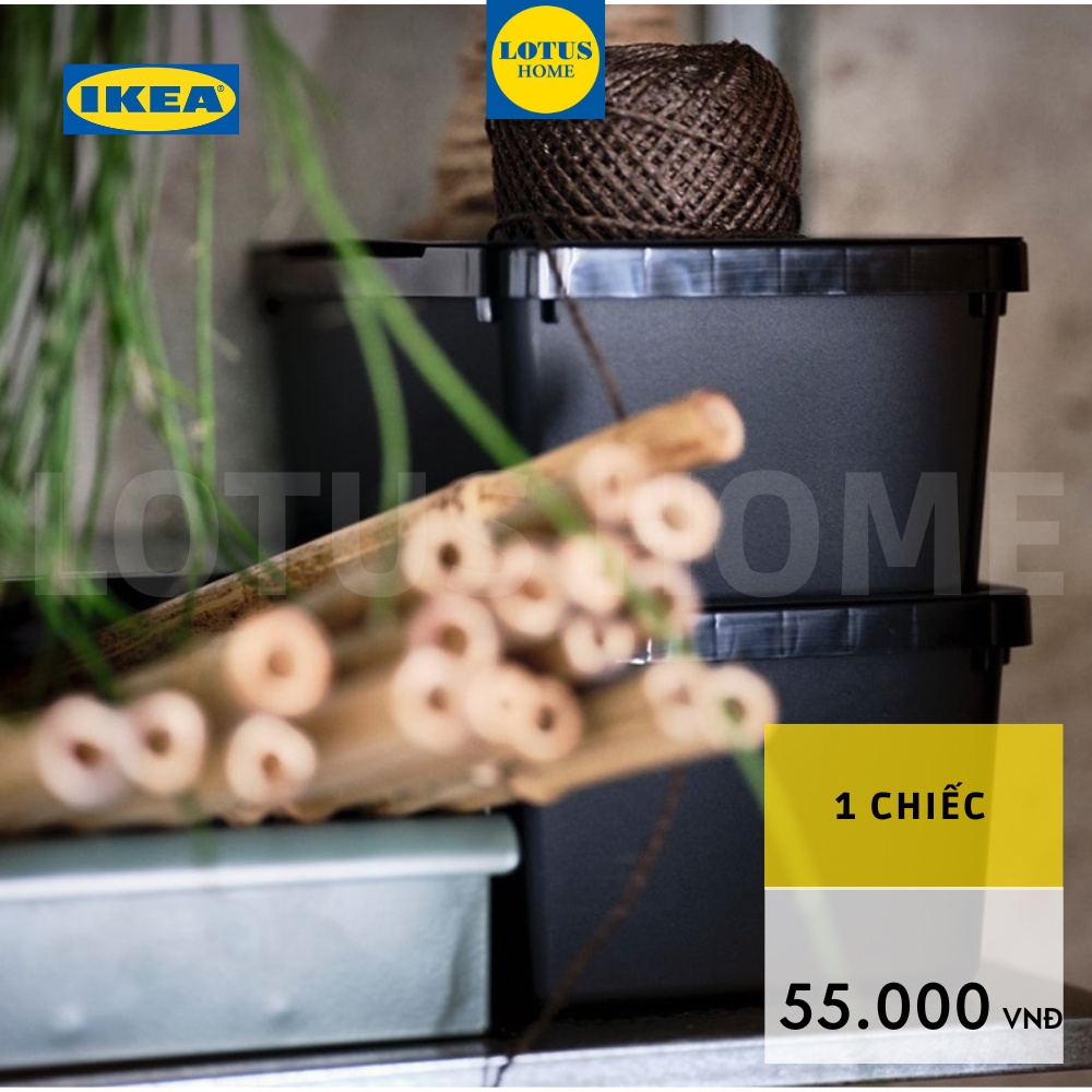 IKEA Thùng đựng đồ hộp đựng đồ phân loại đồ đạc Uppsnofsad IKEA